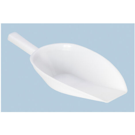 Hünersdorff Abfüllschaufel 1.390 ml, HD-PE natur, Länge 400 mm