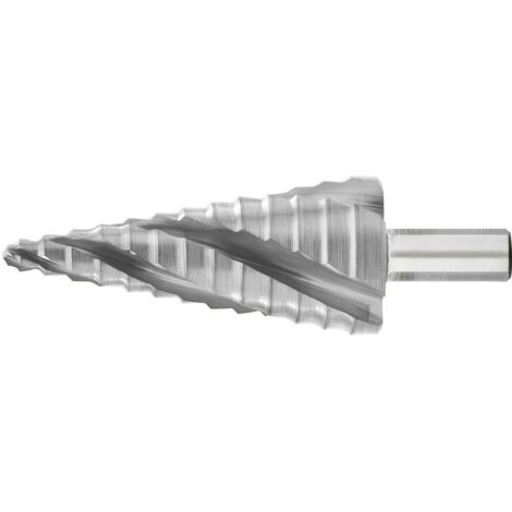Exact Stufenbohrer HSS 4-fach Spiralnute 4-20mm (1/5)