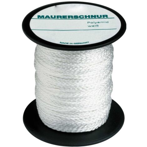 Overlen Maurerschnur PE 2,0mm 100m weiß Overmann