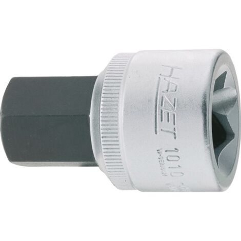 Hazet Schraubendreher-Steckschlüsseleinsatz 3/4 (20 mm) Vierkant hohl, Innen Sechskant Profil, SW 19 mm