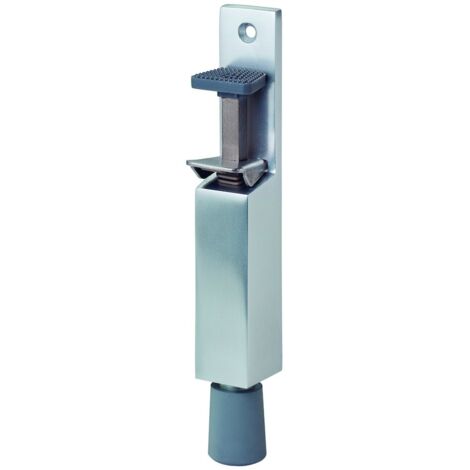 KWS 1081 Türfeststeller 30 mm Hub, kantig Aluminium silberfarbig eloxiert