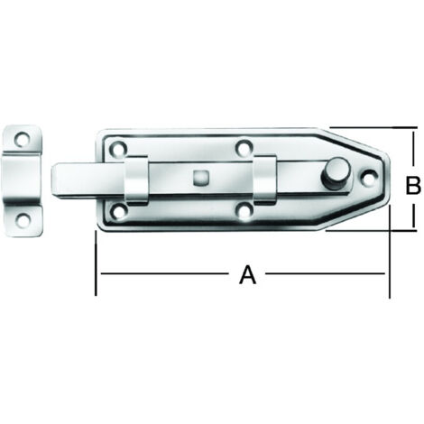 VORMANN Fensterriegel mit Schlaufe, gerade B22xL40xS1mm Stahl verzinkt (1/2)