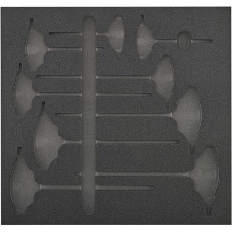 Werkzeugmodul 2/3 leer T-Griff Torx Wera