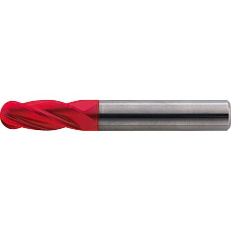 Gühring Radiusfräser lang WN VHM FIRE Schaft HA Z4 12mm (1/5)