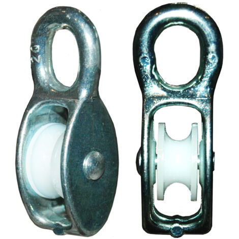 HBS BETZ, Blockseilrolle 4981,Rad, Durchmesser 50mm Radbr. 16,5mm, Gleitlager Polyamid (1/2)
