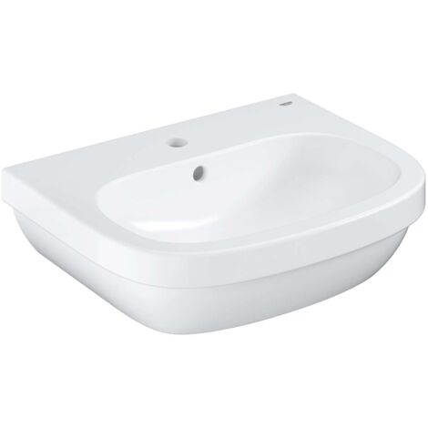 Grohe Euro Keramik Waschtisch 55 cm mit PureGuard Oberfläche alpinweiß 3933600H