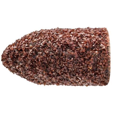 PFERD TOOLS POLICAP Schleifkappe PC Walzenkegelform Korund Ø 5x11 mm A80 für universelle Anwendung 50 Stk