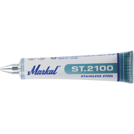 Markal Tubenschreiber INOX, Schreibfarbe: R