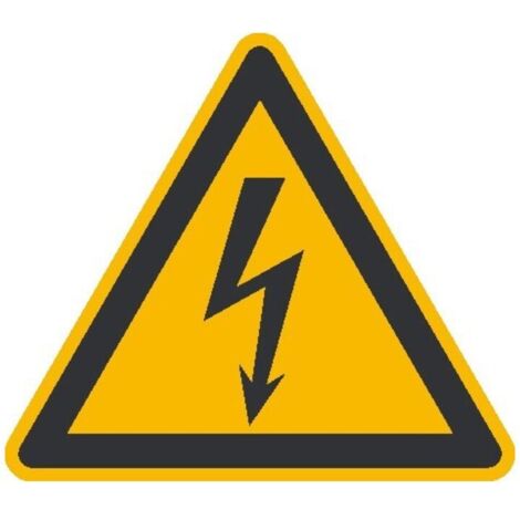 SafetyMarking Warnschild Fol 500 St. elektr.Spannung SL100mm (1/2)