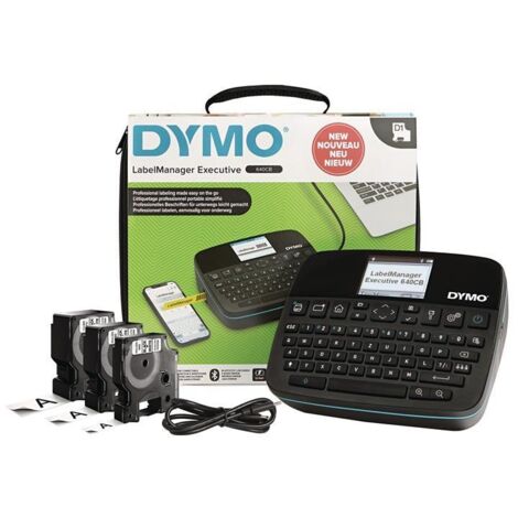 Dymo LabelManager Executi 640CB m.3 D1 Schriftbän. inkl.Softcase-Tragetasche (1/2)