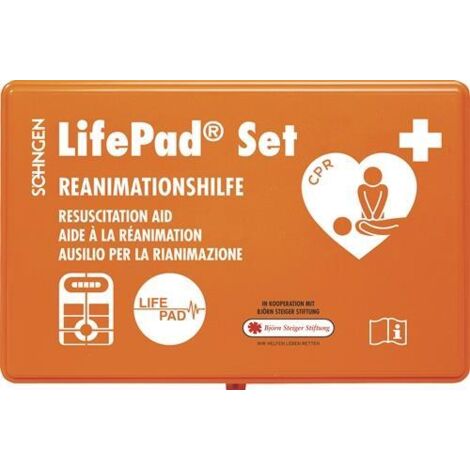 Söhngen LifePad-Box inkl. Reanimationshilfe Hilfsprodukt für Erstehelfer