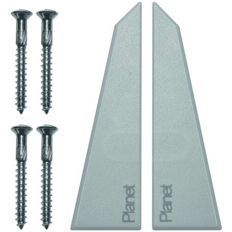 PLANET ASSA ABLOY Abdeckprofil Sockel, 850mm Aluminium silberfarbig eloxiert (1/5)