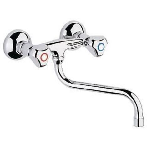 Grohe S-Auslauf 13017 Ausladung 301mm Verschraubung 3/4'' chrom