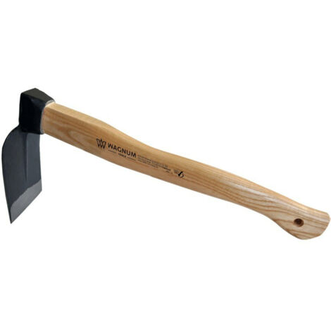 Adler Mini-Kleinhacke mit Eschenstiel geölt 450mm Hacke aus C45 Stahl