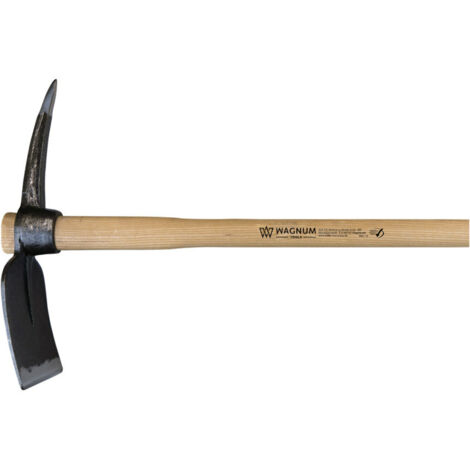 Adler Wegmacherhacke 1800g mit Eschenstiel geölt 1050mm Hacke aus C45 Stahl