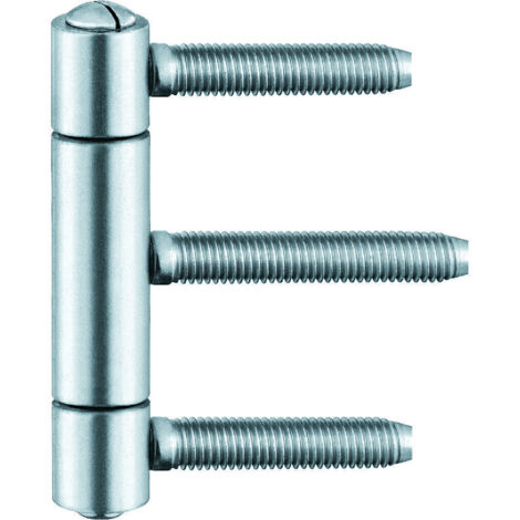 SIMONSWERK 5 080623 0 11007 Einbohrband BAKA C 1-15 WF 3-teilig topzink 60 kg DI