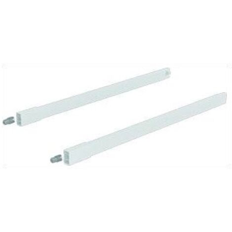Hettich Schubkasten-Längsreling-Set ArciTech,9149291 NL550mm,links und rechts, weiß (1/3)
