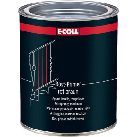 E-COLL Rostprimer 750ml rotbraun