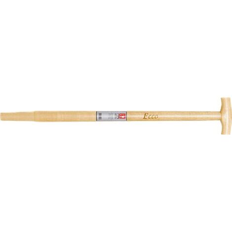 Idealspaten Spatenstiel Esche T-Stiel 85 cm, gerade, lackiert