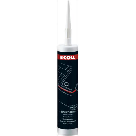 E-COLL EU Sanitär Silikon 310ml grau (1/5)