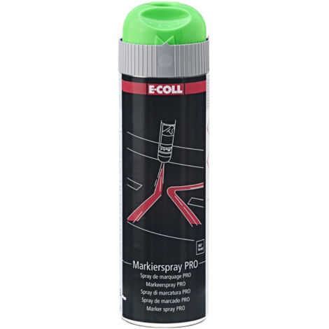 E-COLL PRO Markierspray 500ml grün (1/4)