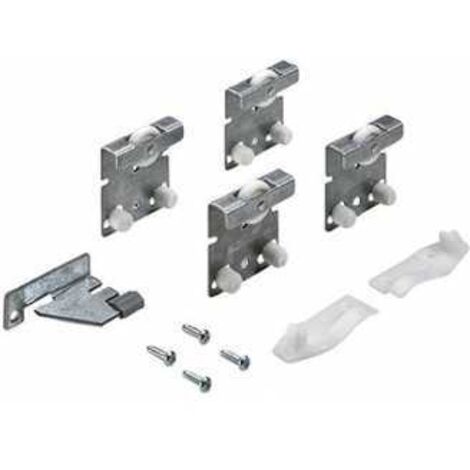 Hettich MB-Schiebetürbeschläge-Set,  TopLine 27,  26082,  2-T.,  für einliegende Türen,  25kg