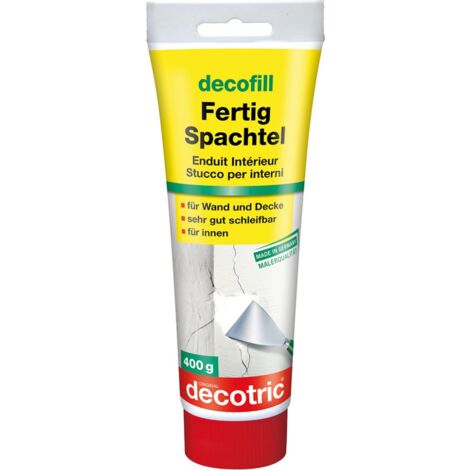Decofill Fertigspachtel 400 g Tube,innen decotric