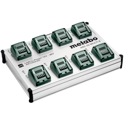 Schnellladestation Metabo ASC 55 MULTI 8 12 36V EU