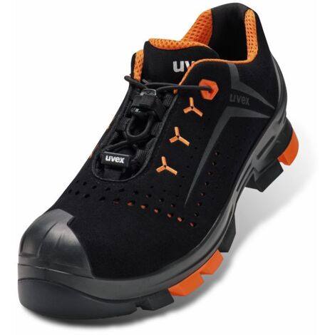 Uvex Sicherheitshalbschuhe S1P SRC uvex 2 aus Mikrovelours, uvex xenova Kunststoffkappe, Weite 10, Größe 44 (1/2)