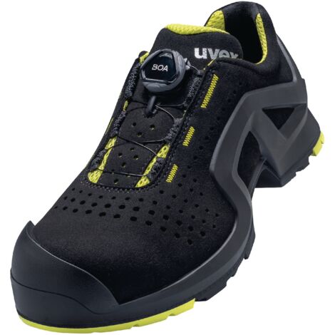 Uvex Sicherheitshalbschuhe 65682 S1P SRC uvex 1 x-tended support, Weite 11, Größe 37 PUR-Sohle