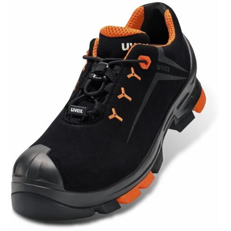 uvex 2 Halbschuhe S3 schwarz, orange Weite 10 Gr. 39