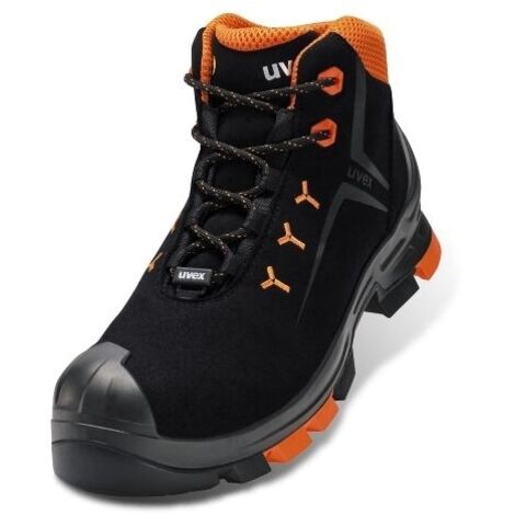 Uvex Sicherheitsstiefel S3 SRC uvex 2 aus Mikrovelours, uvex xenova Kunststoffkappe, Weite 10, Größe 42 (1/4)