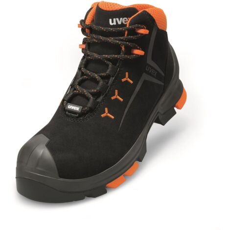 Uvex Sicherheitsstiefel S3 SRC uvex 2 aus Mikrovelours, uvex xenova Kunststoffkappe, Weite 12, Größe 49