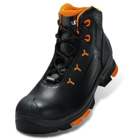 Uvex Sicherheitsstiefel S3 SRC uvex 2 aus Leder, uvex xenova Kunststoffkappe, Weite 12, Größe 47