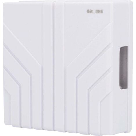Grohte Zweiklang Gong 265 Bw Trafo- oder Batteriebetrieb Türklingelanlagen