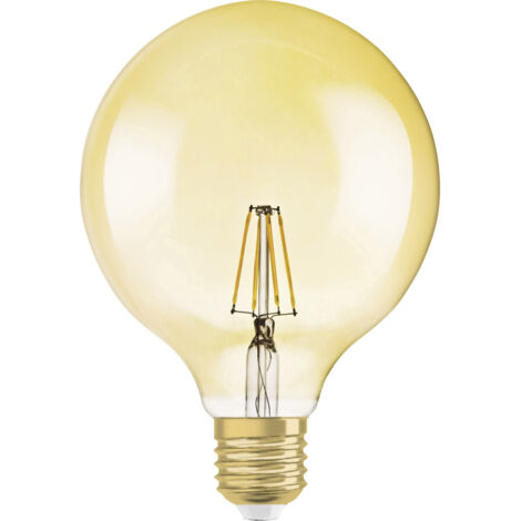Globus transparent lamper led vintage 1906 wiring 2.8w warm light 2400k led808980box1