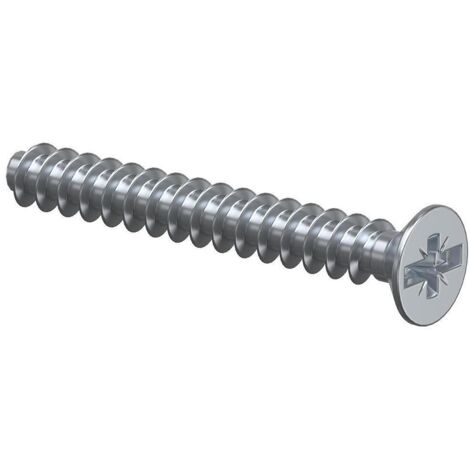 Geräteschraube 3,2 mm x 25 mm – Senkkopf PZ1/S – Doppelte Oberflächenveredelung – Korrosionsbeständig nach DIN VDE – Kaiser (1/5)