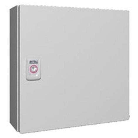 Rittal KX 1555.000 Installations-Gehäuse, Wand-Gehäuse 300 x 300 x 120 Stahlblech Lichtgrau (RAL 703