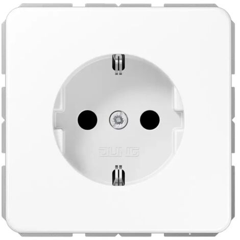 Jung SCHUKO-Steckdose alpinweiß CD 1520 BF WW (1/2)