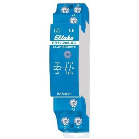 Eltako ER12-200-8 230V Relais Blau Weiß Kompakt (1/5)
