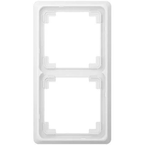 Jung Rahmen 2-fach aws waage/senkrecht CDP 582 WW (1/2)