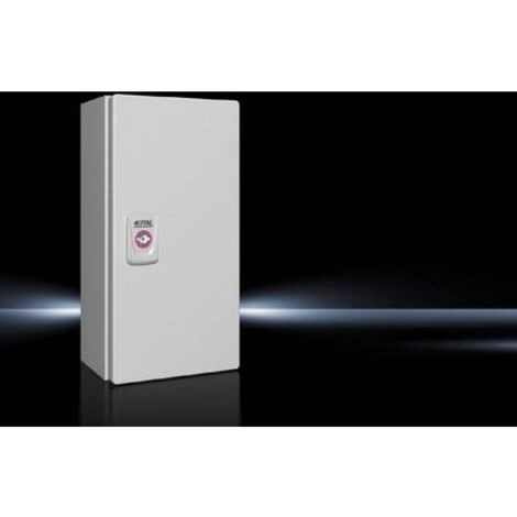 Rittal KX 1548.000 Installations-Gehäuse, Wand-Gehäuse 150 x 300 x 120 Stahlblech Lichtgrau (RAL 703 (1/3)