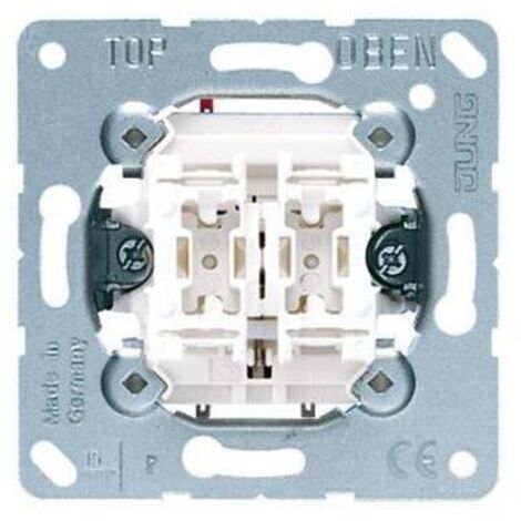 Jung Doppel-Taster 10AX 250V 2 Schließer 535 U