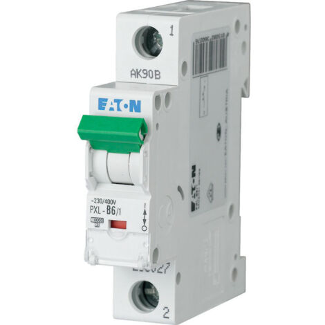 Eaton LS-Schalter m.Beschrift. B 6A, 1p PXL-B6/1 (1/5)