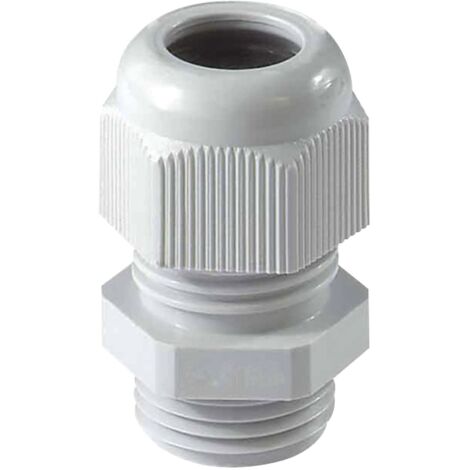 Kabelverschraubung M20x1,5 RAL 7035 lichtgrau, SW24/24