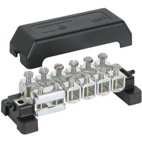 Dehn Potentialausgleichschiene  K 12 m. Abdeckhaube UV-beständig 563201