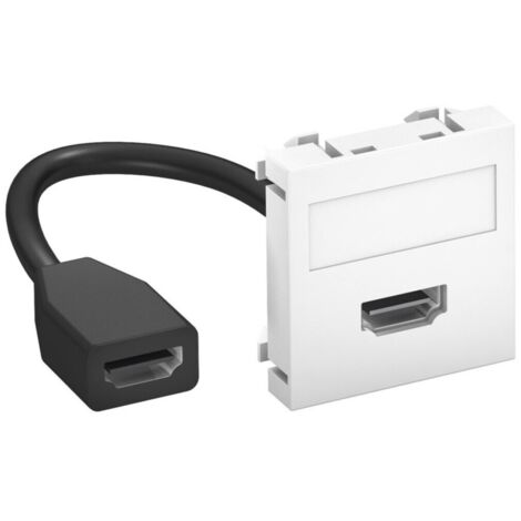OBO Bettermann Vertr Multimediaträger HDMI 45x45mm rws MTG-HD F RW1 (1/3)