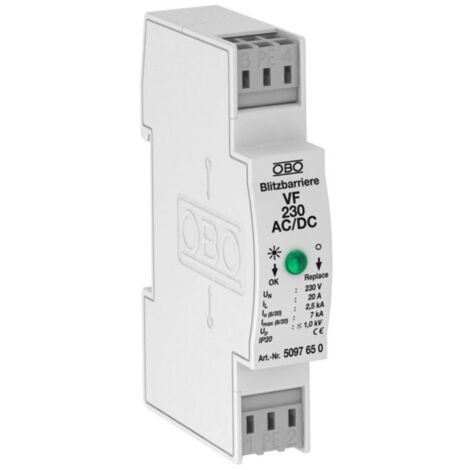 OBO Bettermann Vertr Blitzbarriere 230V AC VF230-AC/DC (1/3)