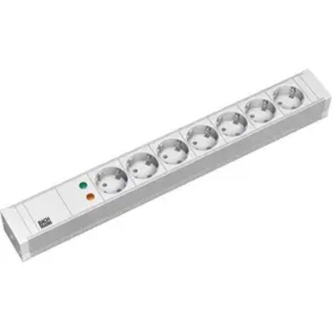 Bachmann 19Zoll Steckdosenleiste 7f PVC 7xSchutz.1xÜSS 333.604 (1/2)