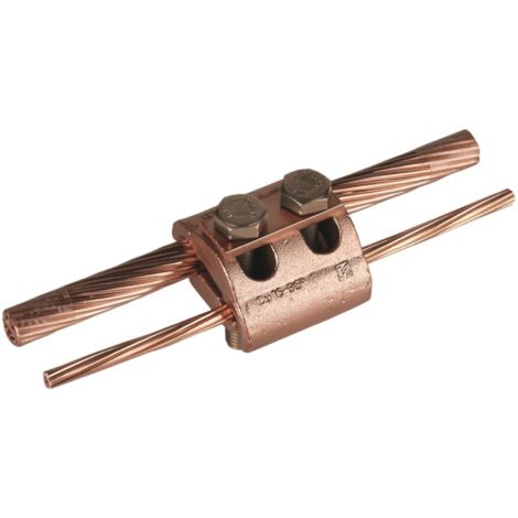 DEHN Parallelverbinder Cu f. Rd5-12,5/16-95 PV 5.12.5 SKM8X45 (1/5)